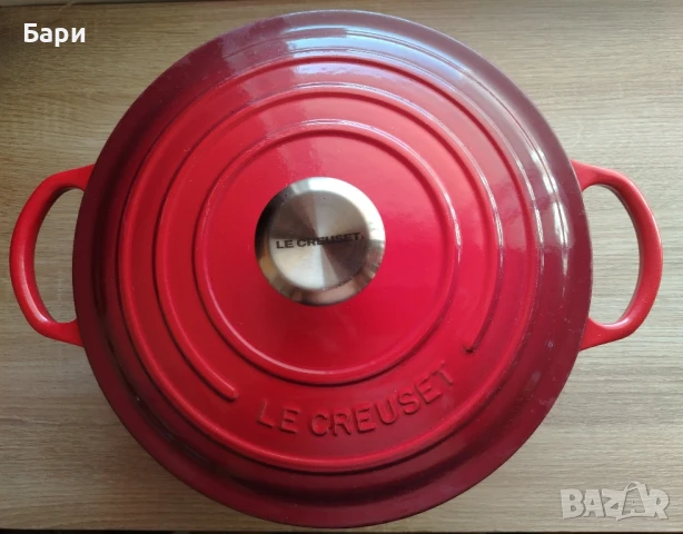 Le Creuset френска чугунена тенджера с капак 4,1 л, снимка 5 - Съдове за готвене - 50693479