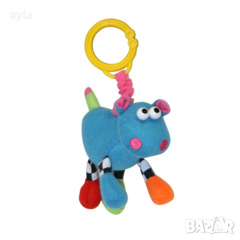 Бебешка играчка хипопотам, снимка 1 - Плюшени играчки - 43200345