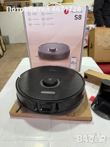 Прахосмукачка робот roborock S8 , снимка 4 - Прахосмукачки - 52688135