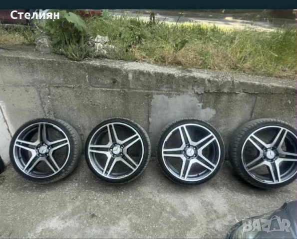 Алуминиеви джанти AMG 19 5x112 с летни гуми