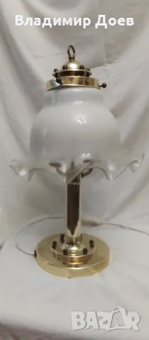 Месингови нощни лампи, снимка 2 - Настолни лампи - 50433462