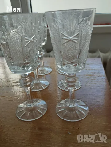 Кристални чаши за вино, снимка 16 - Чаши - 50370400