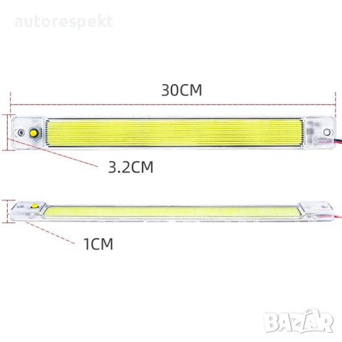 Лампа интериорна , Лед плафон 30см -3.2см, снимка 3 - Аксесоари и консумативи - 43815242