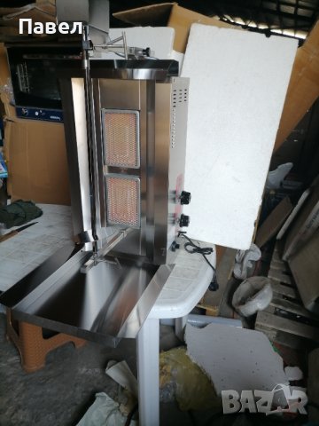 Дюнер машина 4-ка (4 бр. пита) с горен мотор и защита СЕ, снимка 11 - Обзавеждане на кухня - 36641877