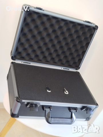 ⚫ BLACK 👁️‍🗨️👁️‍🗨️ FRIDAY⚫Алуминиев Куфар 380/260/160, снимка 16 - Нумизматика и бонистика - 52142038