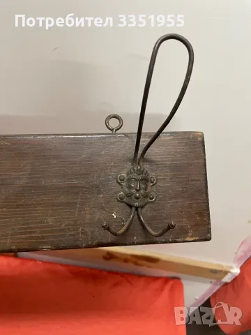Старинна закачалка , снимка 8 - Антикварни и старинни предмети - 47356535