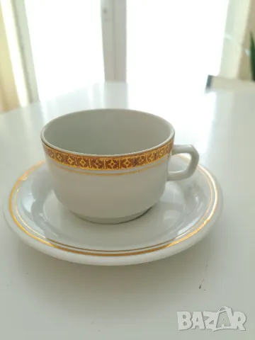 Чайник, чаша и чинийка, височина 18 см, снимка 3 - Други - 47329334