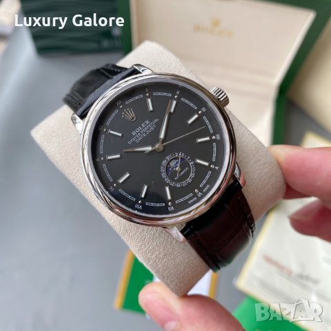 Мъжки часовник Rolex Oyster Perpetual Datejust с автоматичен швейцарски механизъм, снимка 1 - Луксозни - 36723865