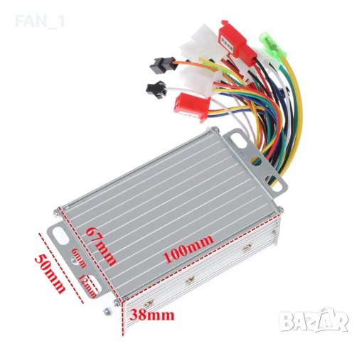 Контролер 24V 36V 48V 250W 350W 500 W, снимка 5 - Велосипеди - 40689782