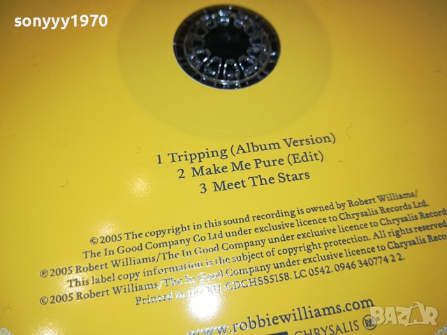ROBBIE WILLIAMS CD ВНОС GERMANY 2111231530, снимка 11 - CD дискове - 43089323
