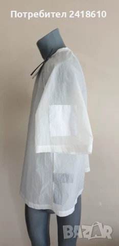 Emporio Armani Italy Womens Size M Oversize НОВО! ОРИГИНАЛ! Дамска Тениска!, снимка 11 - Тениски - 50463142