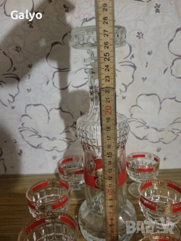 Сервиз за ракия, коняк и други, снимка 6 - Чаши - 51424156