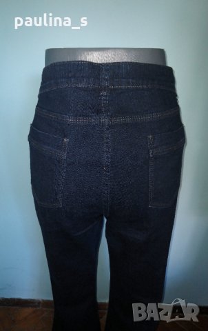 Еластични дънки "Marks & Spencer" / голям размер, широки крачоли , снимка 4 - Дънки - 29040983