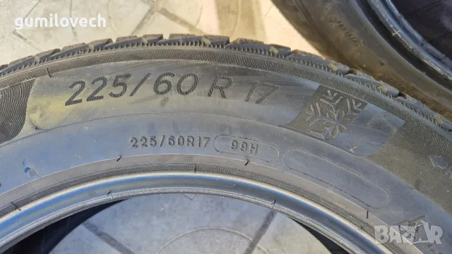 2бр.зимни гуми 225/60/17 99Н Мишелин, снимка 9 - Гуми и джанти - 47629411