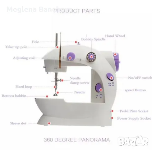 Шевна машина с масичка 38лв, снимка 5 - Шевни машини - 48326439