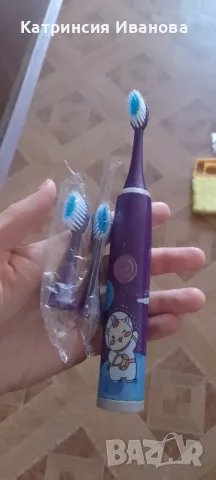 Електрически четки за зъби с 5 накрайника подарък и уред за почистване на зъбен камък