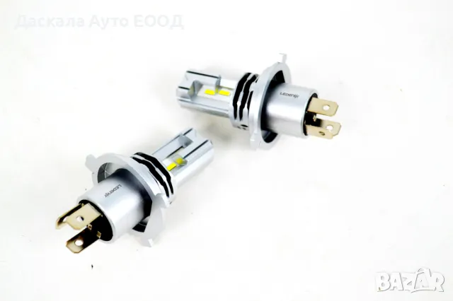 Диодни крушки к-т, H4, 12V, 50W, 15000 lm, без вентилатор, снимка 3 - Аксесоари и консумативи - 48591366