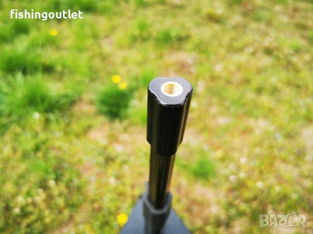 Голям трипод(стойка) за фидер риболов,аларма и др. До 130см височина !, снимка 6 - Такъми - 40343535