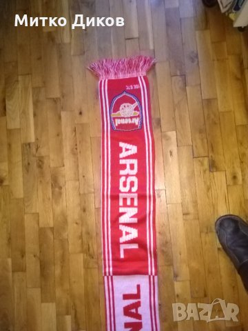 Арсенал футболен шал, снимка 2 - Футбол - 32973340