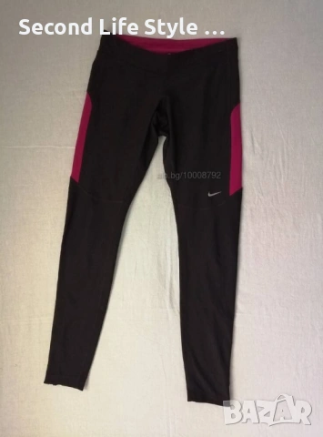 Nike Dri-FIT оригинален дамски клин в черен цвят р-р XS, снимка 4 - Клинове - 53335976