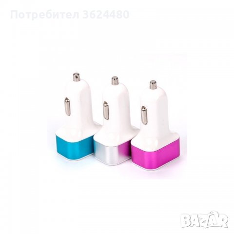 1496 Разклонител тройник за автомобил, снимка 4 - Аксесоари и консумативи - 37292163