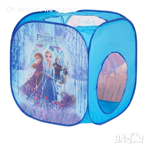 ✨Детска палатка FROZEN с 50 броя топки