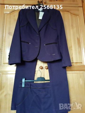 Костюм "Кенсол"-САКО+ПАНТАЛОН- Спортно-Елегантен! НОВ с Етикет,№46, снимка 7 - Костюми - 43675330