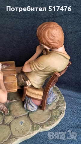 Capodimonte порцеланова композиция , снимка 8 - Статуетки - 52180704