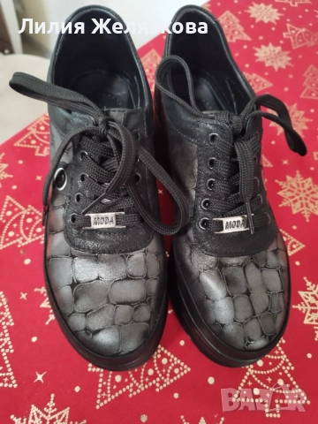 Нови дамски обувки,естествена кожа,номер37, снимка 3 - Маратонки - 52351850