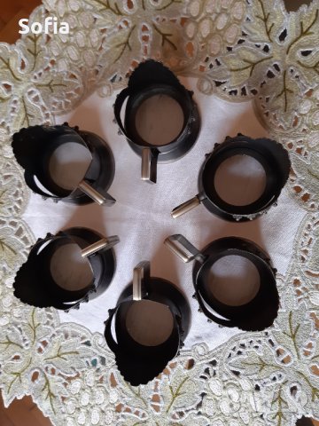 Ретро Колекция чаши / Подарък СССР филигрирани подстакани и чаши от 50те, снимка 5 - Чаши - 31805534