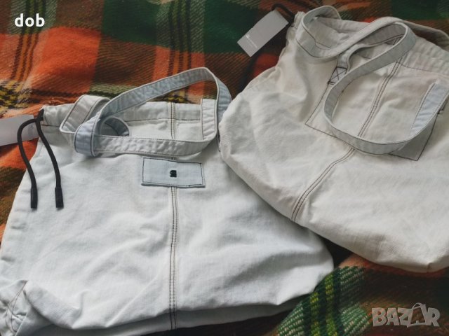 Нова чанта /торба G-STAR RAW Luza white bleached, оригинал, снимка 3 - Чанти - 28319545