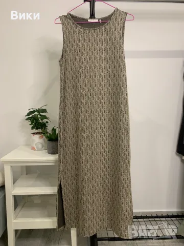 Дълга рокля в размер L, снимка 5 - Рокли - 47301677