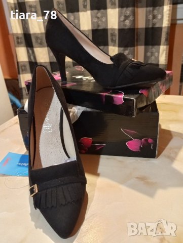 Обувки на ток , снимка 4 - Дамски обувки на ток - 43727461