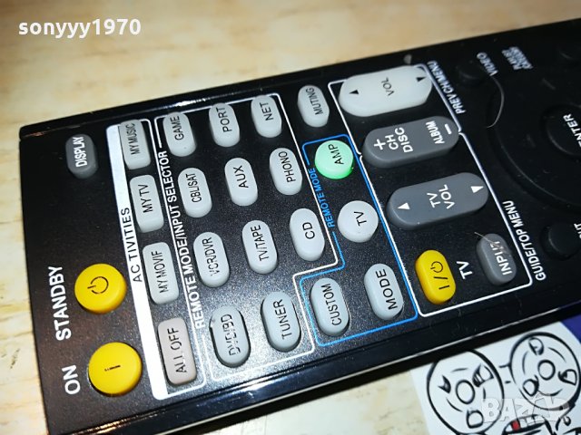 onkyo rc-743m receiver remote control, снимка 14 - Други - 28905160