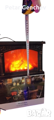 Декоративна коледна камина, снимка 3 - Декорация за дома - 52201706