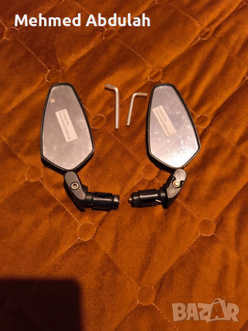 Два броя комплект огледала за велосипеди, снимка 5 - Аксесоари за велосипеди - 52573068