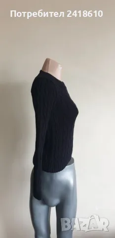 POLO Ralph Lauren Cable Pima Cotton Size S НОВО! ОРИГИНАЛ! Дамски Пуловер!, снимка 4 - Блузи с дълъг ръкав и пуловери - 48253212