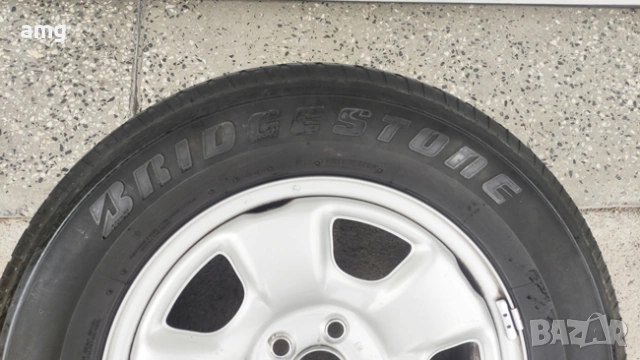 1 брой Зимна гума Bridgestone Dueler 205/70/15, снимка 2 - Гуми и джанти - 53538375