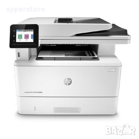Принтер Лазерен Мултифункционален 4 в 1 Черно - бял HP LaserJet Pro MFP M428FDN Принтер, скенер, коп