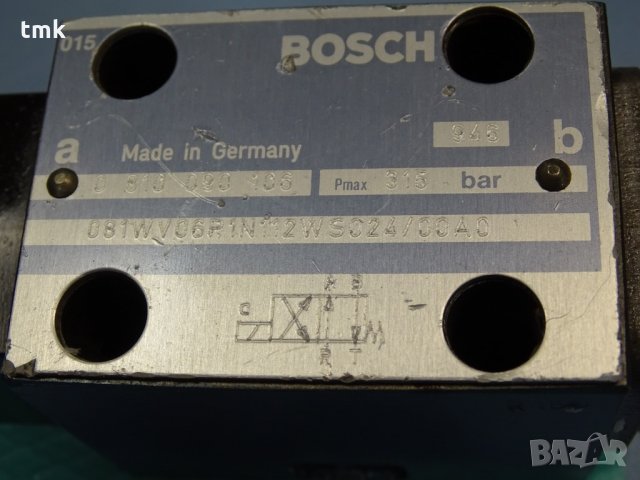 Хидравличен разпределител BOSCH 0 0 90 106, снимка 3 - Резервни части за машини - 32779725