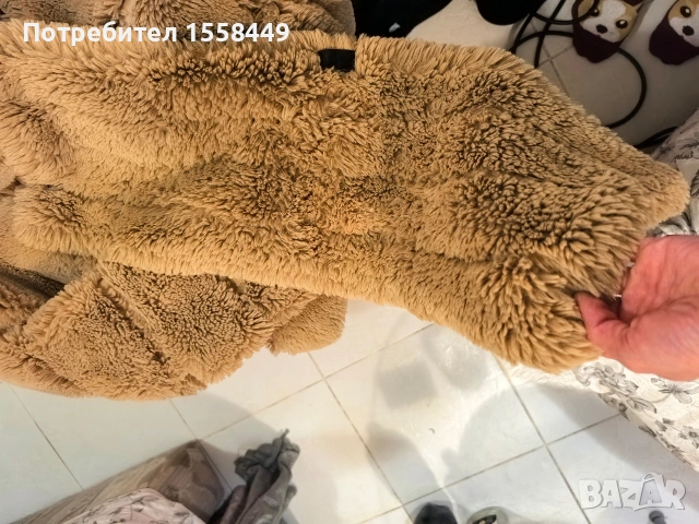 Пухено палто, снимка 2 - Якета - 53300189