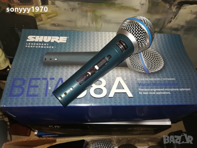 shure beta sm58s-microphone-внос швеицария, снимка 3 - Микрофони - 28973390