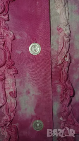 Розова риза Gant M, снимка 7 - Ризи - 48739865