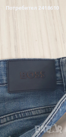 Hugo Boss Delaware Slim Fit  Soft Touch Mens Size 34/32  ОРИГИНАЛ Мъжки Дънки!, снимка 10 - Дънки - 52308619