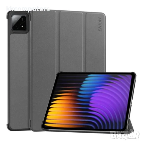 Xiaomi Pad 7 / 7 Pro ENKAY Кожен Калъф и Протектор, снимка 3 - Калъфи, кейсове - 51101030