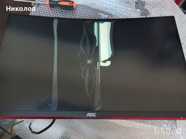 Монитор AOC Gaming C24G2 на Части, снимка 3 - Монитори - 49970968