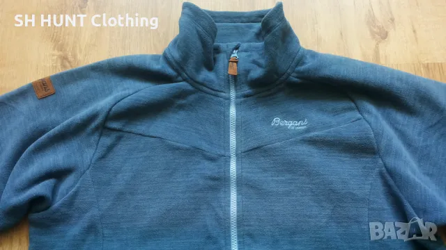 Bergans of NORWAY Hareid Fleece Jacket NoHood размер L поларена горница - 1085, снимка 4 - Суичъри - 49696186
