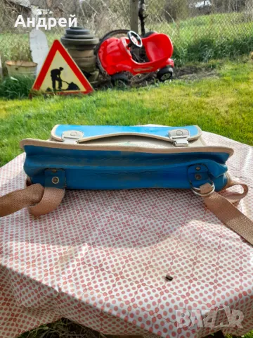Стара ученическа чанта #36, снимка 5 - Други ценни предмети - 49862529