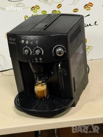 Кафемашина кафе автомат delonghi magnifica с гаранция, снимка 6 - Кафемашини - 53265782