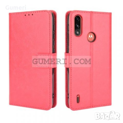 Motorola Moto E7 Power  Тефтер Стойка, снимка 6 - Калъфи, кейсове - 32978465